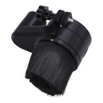 CNC Router Dust Cover 65mm CNC Dust Shoe for 1.5kw Spindle Motor Engraving Machine Brush Cleaner Woodworking Tools plastic black