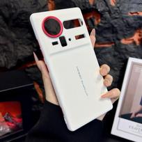 For ZTE Nubia Z80 Ultra Z70 Ultra Z70s Ultra Case Red Camera Frame Luxury Textured Ultimate Design Leather Protective Cover ZTE nubia Z80 Ultra black