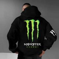 2026 Cross-border Autumn/Winter New Men's Hoodie with Claw Print, Casual and Stylish Long-Sleeved Pullover S juoda