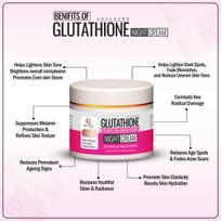 RIZTICS L-Glutathione Cream for Skin Brightening with Vitamin C & Alpha Arbutin Helps in Fade Dark Spots & Anti-Ageing 25 gm Unisex white