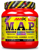 AmixPro® M.A.P. Muscle Amino Power Drink (EAA) 344 g. - Citrinų