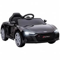 Vaikiškas elektromobilis Audi R8 Spyder su nuotolinio valdymo pultu, juodas, 107 × 58 × 44 cm