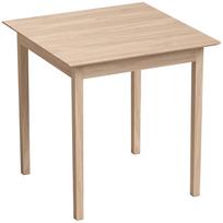 Valgomojo stalas kvadratinis, baltas, 75 x 75 x 76 cm