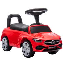 Paspiriama mašinėlė Mercedes-Benz C-Class su garsais, raudona, 65 × 28 × 39 cm