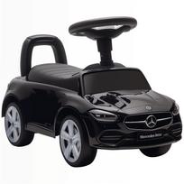 Paspiriama mašinėlė „Mercedes-Benz C-Class“ su garso efektais, juoda, 65 × 28 × 39 cm