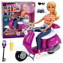 Lėlė Anlily su motoroleriu ir priedais, 30 cm