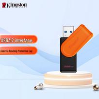 Kingston DataTraveler DTXS 256GB USB 3.2 Gen 1 Flash Drive orange