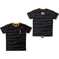 Slipknot - The End So Far -Tribal S ir Brūkšninis kodas - Juoda apykaklė Unisex Marškinėliai L black