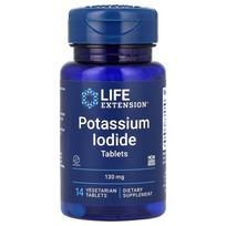 Life Extension, Kalio jodidas, 130 mg, 14 vegetariškų tablečių