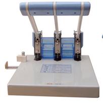 XD-A 3-Hole Manual Document Punching Machine CN plug (adapter included) gray