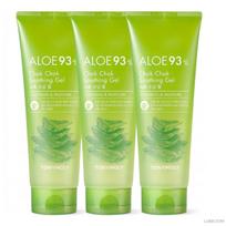 Tonymoly Aloe 93% Chok Chok Soothing Gel 250ml + 250ml + 250ml (+Free gift) beige