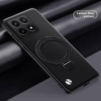 For Motorola Edge 60 50 Pro Case Hard PU carbon fiber Ring Stand Magnetic Protective Back Cover For Moto edge 50 60 Fusion 40Neo Motorola Edge 60 juoda