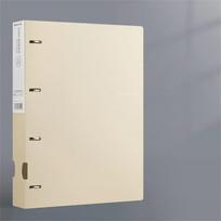Document Storage Binder Folders Morandi Color Loose-leaf Folder A4 File Display  Office Accessories geltona