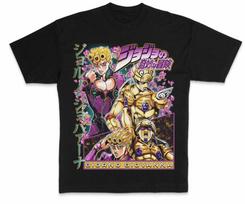 JoJo's Bizarre Adventure Casual T-Shirt Graphic Cotton Tee Men 2XL gray