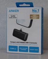Anker Nano Power Bank Built-In with USB-C Connector | A1653H11 | 5000 mAh | Black | DEMO