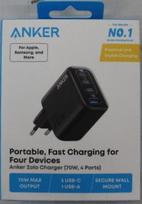 Anker Zolo Charger 70W, 4-port, Black | Anker Charger | Zolo | DEMO | Black