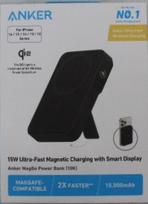 Anker | Anker 633 Magnetic Wireless Power Bank with 27W USB C port | A1654G11 | 10000 mAh | Black | DAMAGED PACKAGING, DEMO