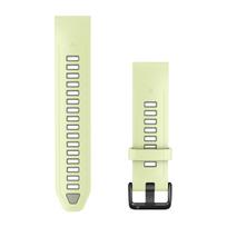 Garmin QuickFit 20 mm citrininė/gluosnio silikoninė apyrankė