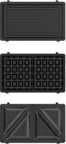 Black+Decker BXSA754E Toaster with 3 interchangeable plates