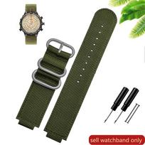 Lauko nailoninis laikrodžio dirželis Timex laikrodžiui Tide Compass T2N721 T2N720 TW2T6300 su varžtu ir įrankiais Laikrodžio dirželis 16mm gray