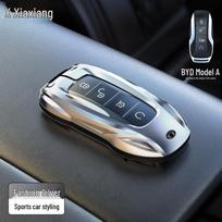 BYD Cross-Border Key Case: Compatible with Han DMI, Song Plus, Qin L, Tang Max, Yuan Pro, EV Seal 06, Sea Lion 07 white