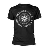 BOUNCING SOULS, THE - COMPASS BLACK T-Shirt Small XXXXL