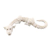 3D Printed Lucky Dragon Figurine Joint Movable Dog Head Dragon Ornament  Office Desktop Ornament 29cm