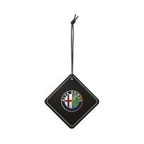 Car Perfume Pendant Air Freshener Hanging For Alfa Romeo 156 159 147 4C 8C 166 Giulia Giulietta Mito Stelvio Spider GT Tonale BU4 black