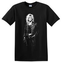 Duff McKagan Guns N Roses Bassist Portrait T Shirt Music Graphic Concert Tee S black