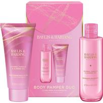 Baylis & Harding Jojoba, Vanilla & Almond Oil dovanų rinkinys kūnui