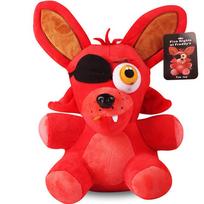 Five Nights At Freddy'S (Fnaf) Cute Plush Toy Sets 18Cm Game Dolls: Bonnie Bear Foxy From The Animated Series Freddy Plush Doll red