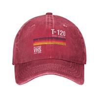 Retro video cassette Tape Never Forget s VHS Baseball Caps for Unisex Women Distressed Cotton Snapback Cap  Outdoor Hats Cap One Size