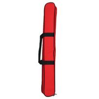 Waterproof Bamboo Flute Carry Bag Canvas Flute Case  Musical Instruments red-hold 2pcs red