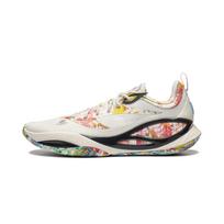 Li Ning DLO2 amortizuojantys neslystantys atšokantys krepšinio bateliai žemi vyriški dramblio kaulo spalvos ABPW013-1 45 balta