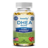 Soomiig DHEA 100 mg itin stiprus maisto papildas, 120 kapsulių 120 Capsules