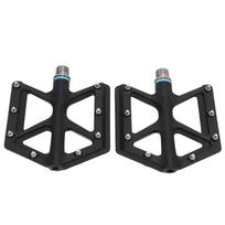Lp Litepro 2pcs Folding Bicycle Pedal Black Wearproof Nylon Nonslip Mountain Bike Footpeg for MTB black