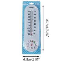 Higrometras Sieninis termometras Temperatūros ir drėgmės matuoklis Veisimo termometras Kabinamas termometras Temperatūros ir drėgmės matuoklis white