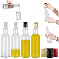50X Butelki Szklane Monopol 0.5L Na Wódkę Butelka Monopolowa Zakrętka Długa