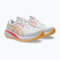 Moteriški bėgimo batai Asics Gel-Cumulus 28 White/Orange Glow