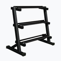 Stovas hanteliams THORN FIT Hexagonal Dumbbells Rack black
