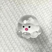 Taba Squishy Jellyfish Octopus Toy Transparent Cute Stress Relieving Sensory Fidget Toys Anxiety Pull Focus Desk Accessory Gift