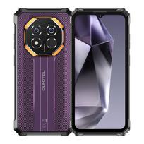 OUKITEL G7 Atsparus išmanusis telefonas Android 16, 24GB+256GB/1TB, 10600mAh, 6.52  Ekranas, 64MP Kamera, 4G Dvi SIM kortelės/IP68/IP69K/GPS/OTG/Piršto antspaudas violetinė