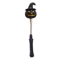 Ghost Light Decoration Halloween Party LED Glow Stick for Kids, Spooky Pumpkin Kids Safe Lighted Up Rod with Spring Holiday Favors tamsiai oranžinės spalvos