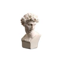 Apollono Biustas Graikų ir Romėnų Mitologija Saulės Dievas Dervos Galvos Biustas Skulptūra Figūrėlė Namų Dekoras gray