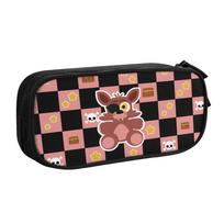 FNAF At Freddys Pencil Case Fun Cartoon Pen Box Bags Student Big Capacity School Supplies Gifts Pencil Pouch 21x10.5x5cm