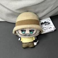 10Cm Cute Jojo'S Bizarre Adventure Plush Jotaro Dio Kakyoin Joseph Polnareff Mini Cotton Doll Keychain Anime Stuffed Toy For Fan gray