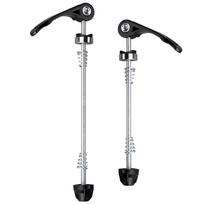 Bicycle Wheel Hub Skewers Road Mountain Bike MTB Wheel Hub Front and Rear Skewers Quick   Release Skewers Clip Lever gray