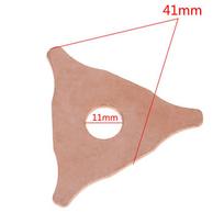 10Pcs Car Repair Dent Pulling Triangle Washer Spot Welder Star Washer Pads beige