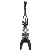Manual Juicer Citrus Stainless Steel Cast Iron Extractor Lemon Pres with Ergonomic Handle for Home Kitchen black
