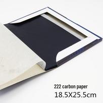16K Blue Carbon Paper (18.5x25.5cm) - 222 Sheets 222 gray